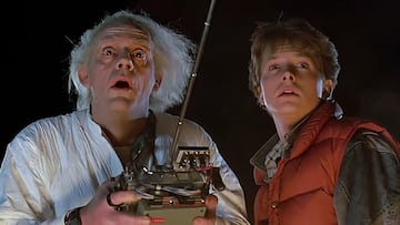 Doc y Marty MacFly.