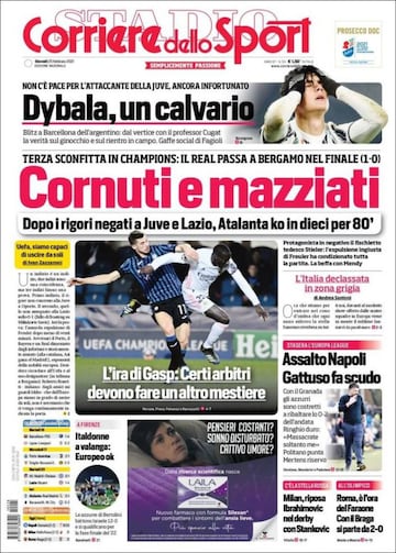 "Gol de oro"... las portadas deportivas de hoy