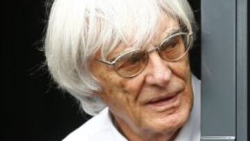 Bernie Ecclestone.