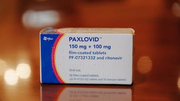 &#039;Paxlovid&#039;, el medicamento de Pfizer por el que el Ministerio de Sanidad ha firmado un acuerdo de adquisici&oacute;n con Pfizer, en el Ministerio de Sanidad, a 24 de marzo de 2022, en Madrid (Espa&ntilde;a). El Ministerio de Sanidad y la farmac&