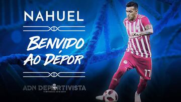 Oficial: Matías Nahuel, nuevo jugador del Deportivo