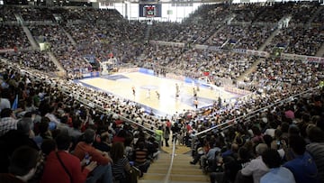 El Madrid Arena durante un derbi Estudiantes-Real Madrid en el a?o 2009.