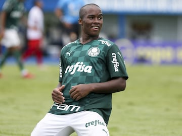 Endrick, con las inferiores de Palmeiras.