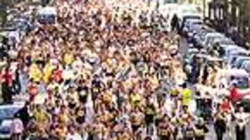 Un momento de la carrera.