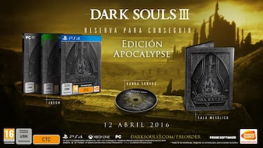 Todas las ediciones de Dark Souls III al detalle