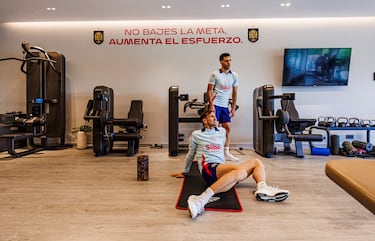 Fabián y Mikel Merino.