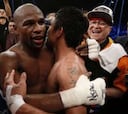 Mayweather: "Dejo mis títulos vacantes el lunes"