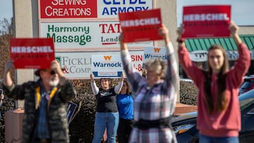 Georgia goes to the polls for Senate runoff race