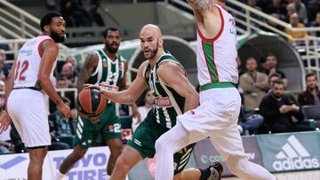 Resumen del Panathinaikos-Baskonia, Euroliga 2018/19 (72-70): el Baskonia salva el average