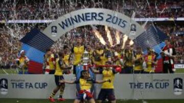 Alexis Sánchez fue la mejor figura de Arsenal durante la temporada.