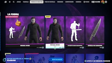 fortnite michael myers halloween skin