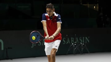 Sigue el Chile vs Alemania en vivo online, jornada 3 del Grupo C con los partidos Jarry vs Kohlschreiber, Garin vs Struff y el dobles; hoy, jueves 21 de noviembre, en As.com