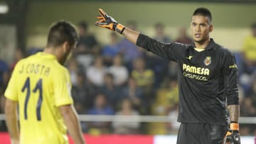 Areola, durante un partido.