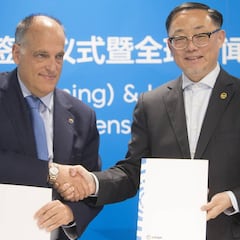 Tebas: "Habría que preguntar por qué nos ponemos de acuerdo con tantos sitios y no aquí"