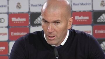 Zidane: "Es un mal momento; tengo que buscar la solución"
