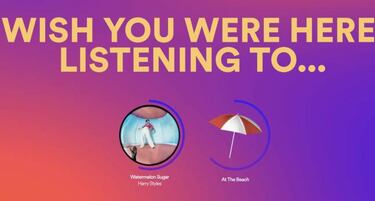 Spotify te lleva a la playa (virtualmente) con su nueva función