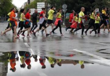 Las imágenes del Maratón de Madrid