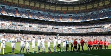 Lleno en el Bernabéu para ver el Real Madrid - Athletic.
