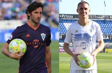 Dos de las apuestas llamativas del Marbella. Ambos llegaron la campaña pasada, el primero con 33 años tras destacar en el Espanyol, Real Sociedad o Real Madrid, y el segundo, hermano de José Callejón, con 33 años tras regresar de un largo periplo en Bolivia.


