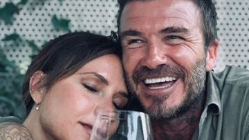 David y Victoria Beckham vía Instagram.