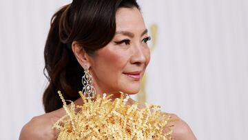 Michelle Yeoh attends the 29th Screen Actors Guild Awards at the Fairmont Century Plaza Hotel in Los Angeles, California, U.S., February 26, 2023. REUTERS/Aude Guerrucci