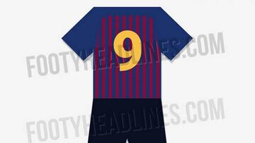 Franjas estrechas y pantalones oscuros, posible diseño para la 2018-19
