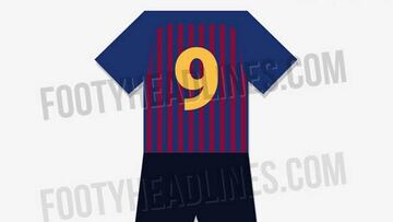 Así sería la nueva camiseta de Barcelona para 2018-19