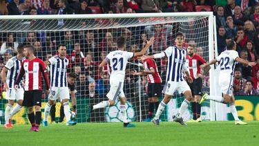 20/10/19 PARTIDO DE PRIMERA DIVSION ATHLETIC DE BILBAO-VALLADOLID GOL 1-1 EN PROPIA PUERTA ALEGRIA