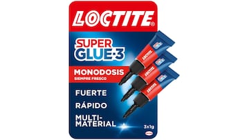 Pegamento superfuerte Loctute Super Glue.