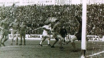 Gol de Curro al Real Madrid