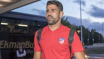 Diego Costa, sustituido por precauci¨®n: arrastraba molestias