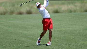 Sergio García en el LIV Golf Houston 2024.