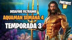Fortnite Temporada 3: desafíos filtrados Aquaman Semana 4
