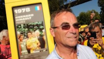 Bernard Hinault, cinco veces ganador del Tour.