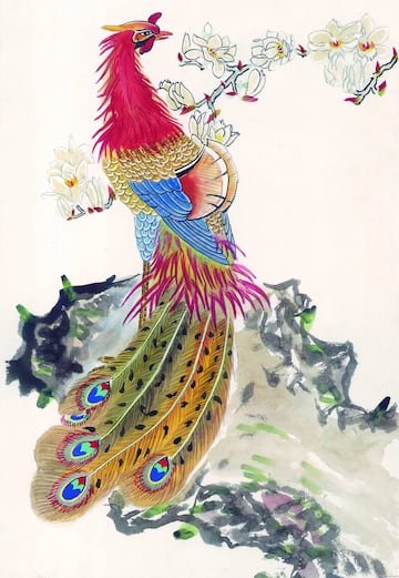 fenghuang ave fenix china mitologia