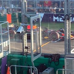 Polémica por la posición de Verstappen antes de la resalida final