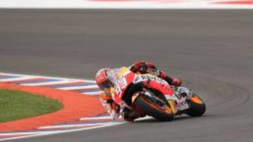 Marc Márquez no dio opción hoy en Austin.