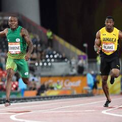 Los sudafricanos arrasan a Yohan Blake en los 100 metros