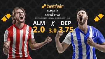 UD Almería vs. Deportivo de La Coruña: horario, dónde ver, pronósticos y clasificación