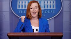 Jen Psaki, secretaria de prensa de la Casa Blanca, anunci&oacute; que dio positivo por COVID-19. La funcionaria no ha tenido contacto cercano con Biden.