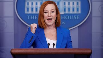 Jen Psaki, secretaria de prensa de la Casa Blanca, anunci&oacute; que dio positivo por COVID-19. La funcionaria no ha tenido contacto cercano con Biden.