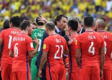 Colombia vs Chile en Barranquilla.