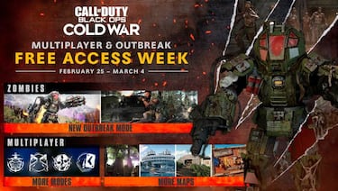 Call of Duty Black Ops Cold War: el multijugador y el modo zombis se juegan gratis por tiempo limitado