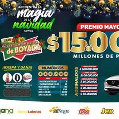 Lotería de Navidad Gran Extraordinario de Boyacá: plan de premios y cuánto dinero se reparte