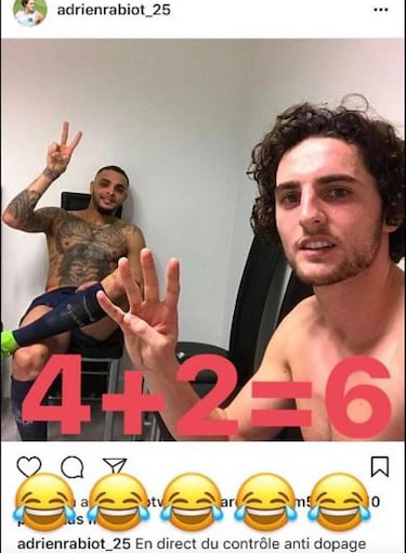 Neymar se burla de Rabiot y le recuerda los seis goles