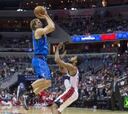 Un triple de Nowitzki da la victoria a los Mavericks