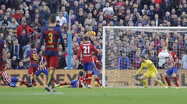 Barça edge feisty encounter to move clear at top of table