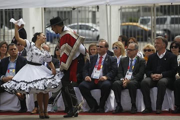 Así fue la Ceremonia de las Banderas en Santiago 2017