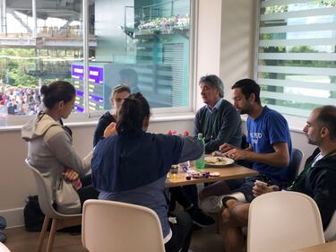 Garbi?e come con su equipo.