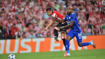 2/10/25 PARTIDO CHAMPIONS LEAGUE
FASE LIGA FASE GRUPOS JORNADA 3
ATHLETIC BILBAO - QARABAG FK
GORKSA GURUZETA KEVIN MEDINA